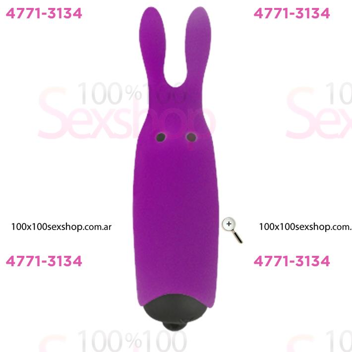 Cód: CA SS-AD-33483 - Lastic Pocket Vibe bala vibradora estimuladora de clitoris Violeta - $ 23700