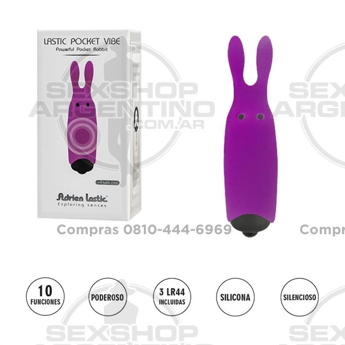  - Lastic Pocket Vibe bala vibradora estimuladora de clitoris Violeta