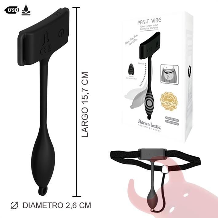  Estimulador de clitoris con control remoto y carga usb 
