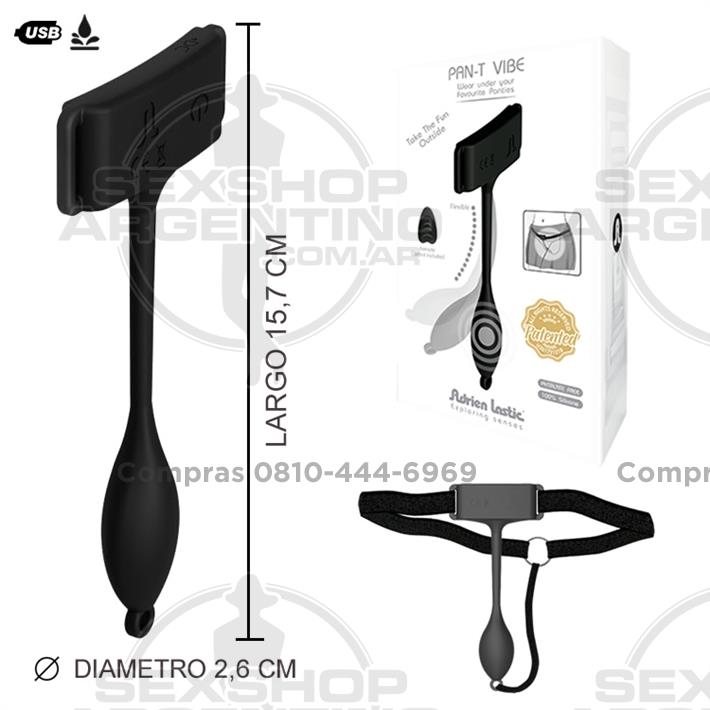 Estimulador de clitoris con control remoto y carga usb