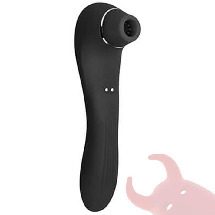 Midnight quiver Black succionador de clitoris negro con carga USB