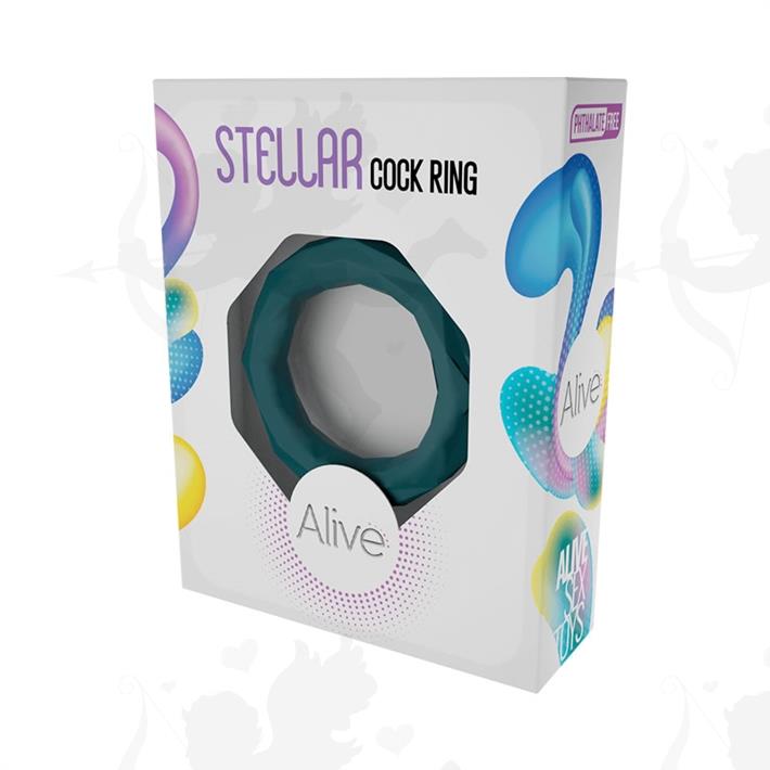 Stellar - Anillo de Pene Elástico para retrasar la eyaculacion
