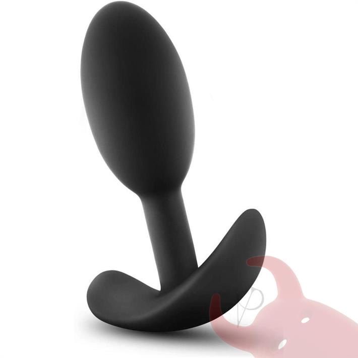 Dilatador anal negro siliconado