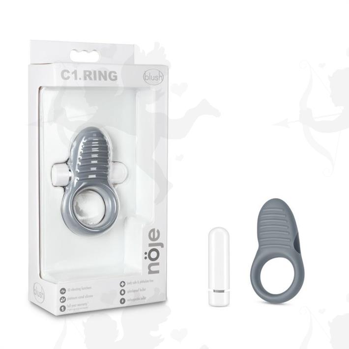 Cód: SS-BL-91205 - Anillo estimulador de clitoris con vibracion y carga USB - $ 20100
