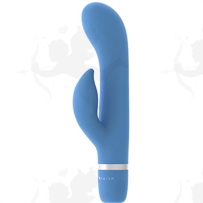 Cód: SS-BW-0682 - Vibrador con estimulador de clitoris de suave textura - $ 6590