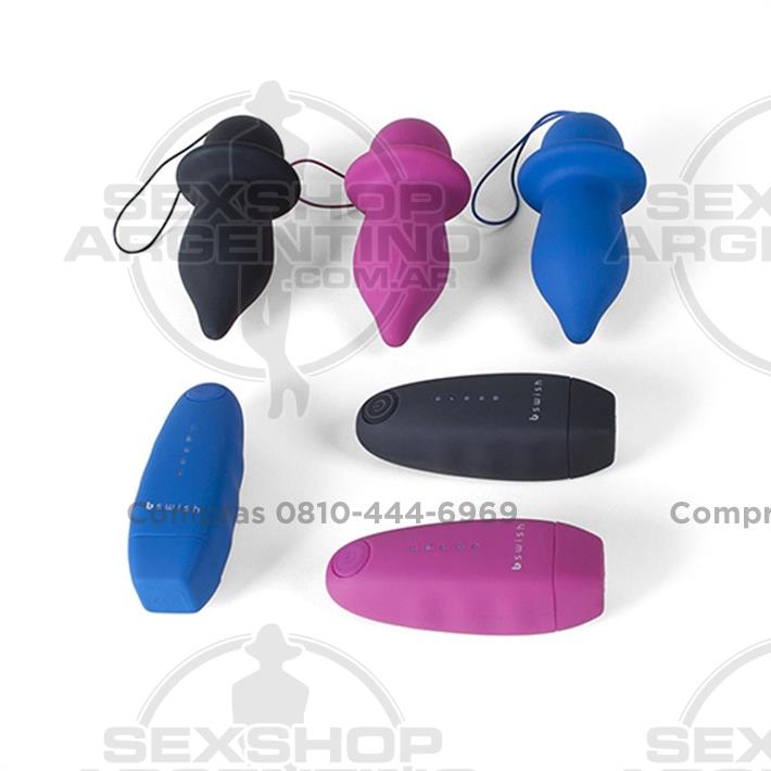 Estimuladores, Estimuladores femeninos - Vibrador anal inalámbrico satinado suave