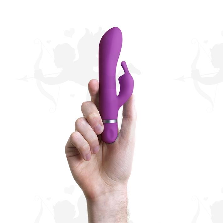 Estimulador aterciopelado con estimulador de clitoris