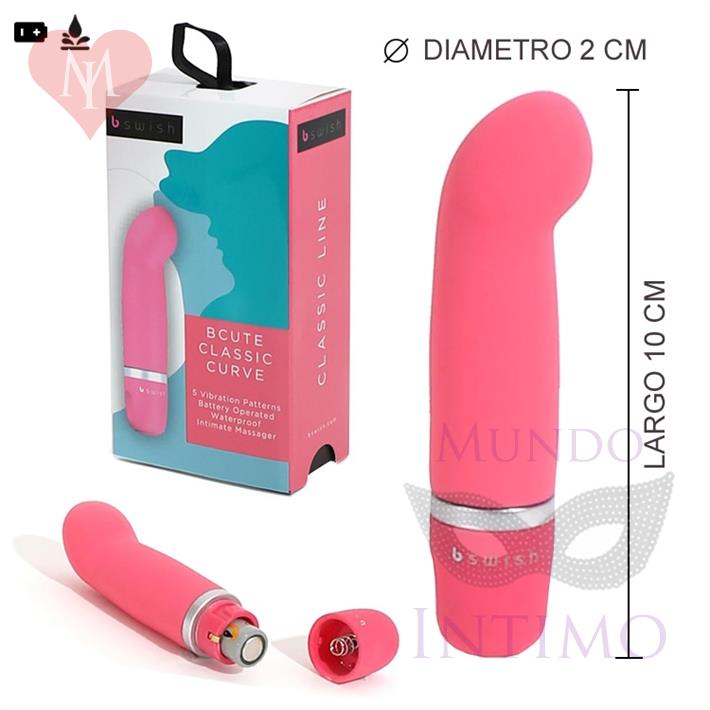 Vibrador para masajes pequeño de suave textura