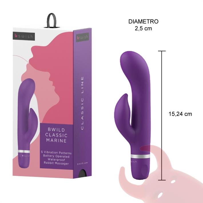  Masajeador con vibrador para estimular el punto g y el clitoris 