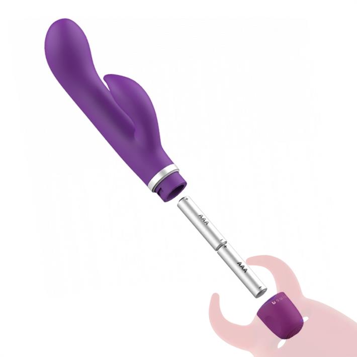 Masajeador con vibrador para estimular el punto g y el clitoris