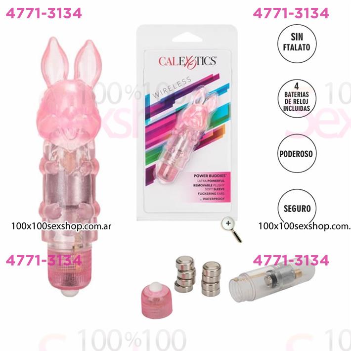 Cód: CA SS-CA-0070-04-2 - Estimulador de clitoris power buddies bunny - $ 20900