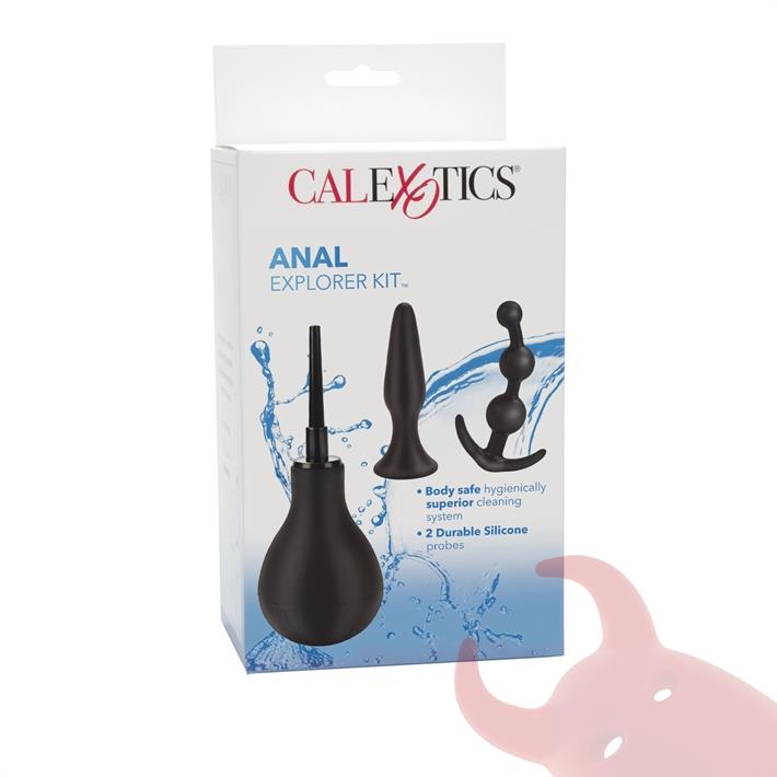 Kit Anal plug,dilatador y limpiador