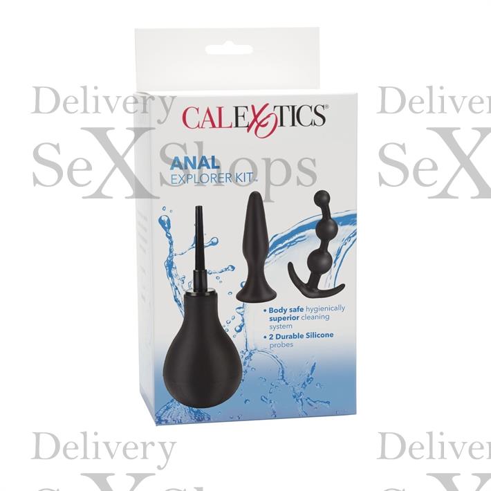 Kit Anal plug,dilatador y limpiador