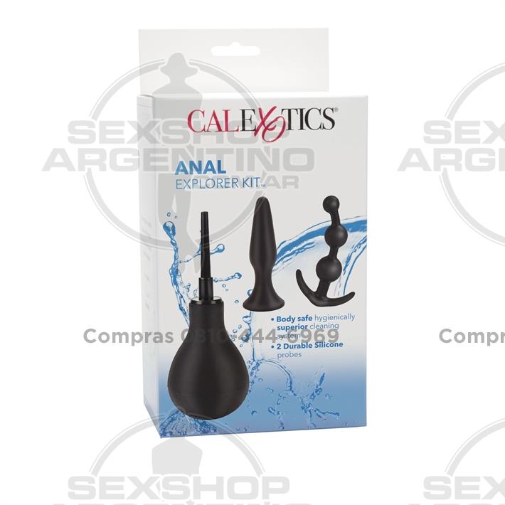 Kit Anal plug,dilatador y limpiador