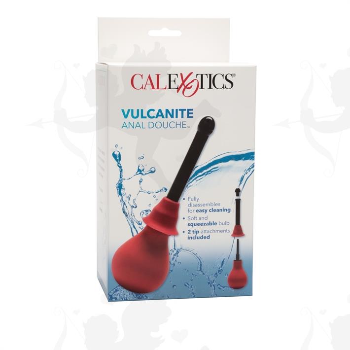 Vulcanite ducha anal con accesorio