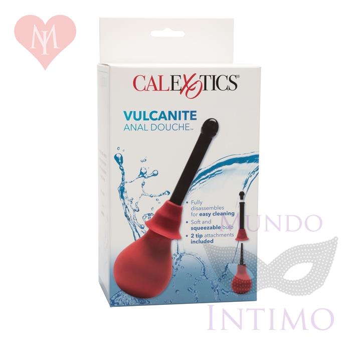 Vulcanite ducha anal con accesorio