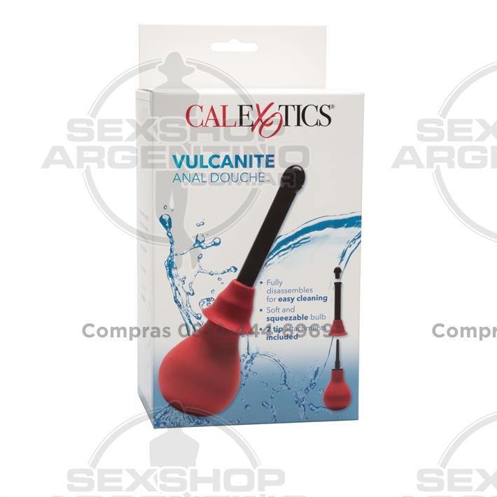 Vulcanite ducha anal con accesorio