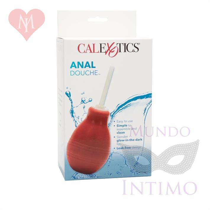 Limpiador, ducha anal roja