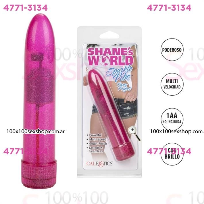 Cód: CA SS-CA-0497-04-2 - Shane s World vibrador rigido rosa - $ 16100