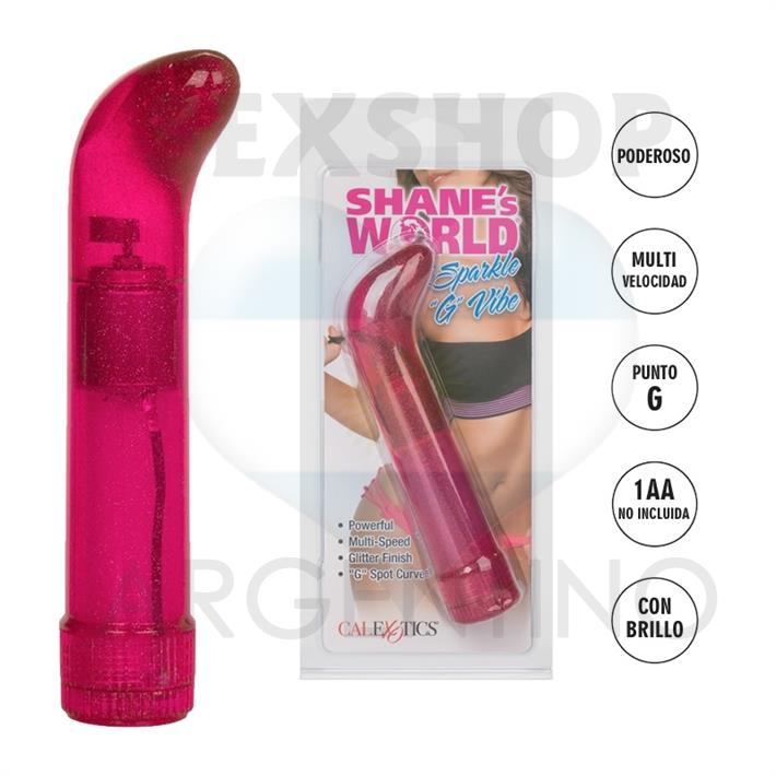 Shane s World vibrador rigido estimulador de punto G rosa