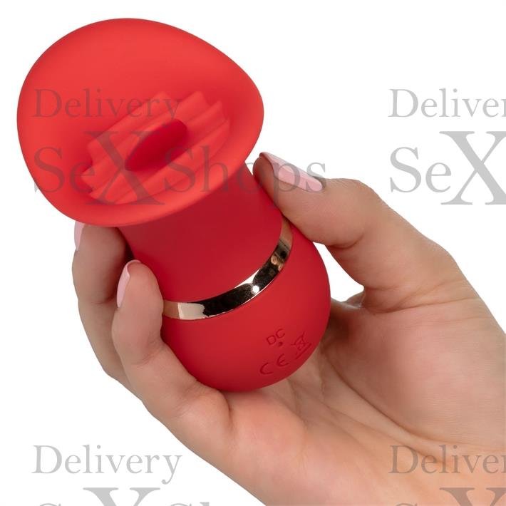 Masajeador vaginal French kiss con carga USB