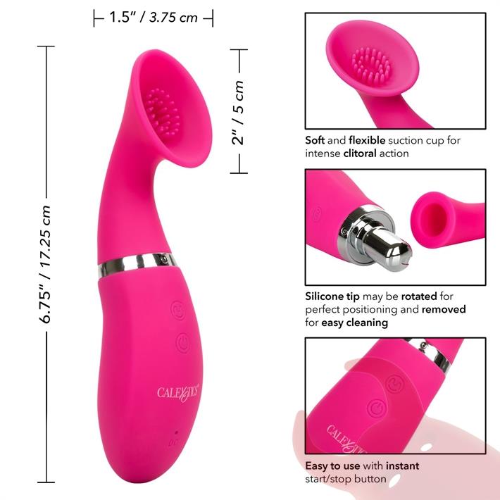 Masajeador vaginal intimate pump con carga USB