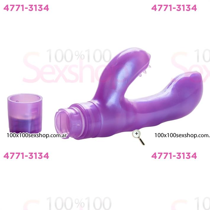 Estimulador de clitoris y punto g con con 3 modos de vibracion