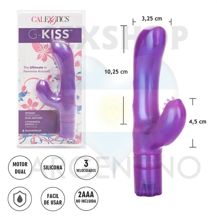 Estimulador de clitoris y punto g con con 3 modos de vibracion