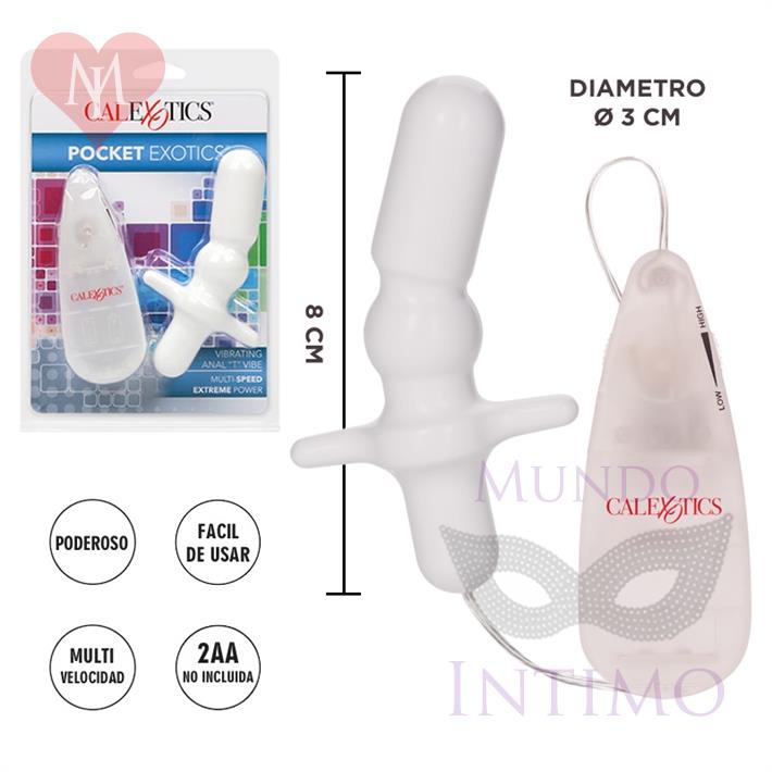  Dilatador anal con vibracion regulable 