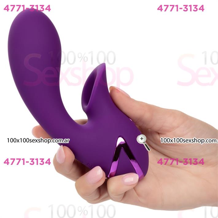 Estimulador con succionador de clitoris y vibrador