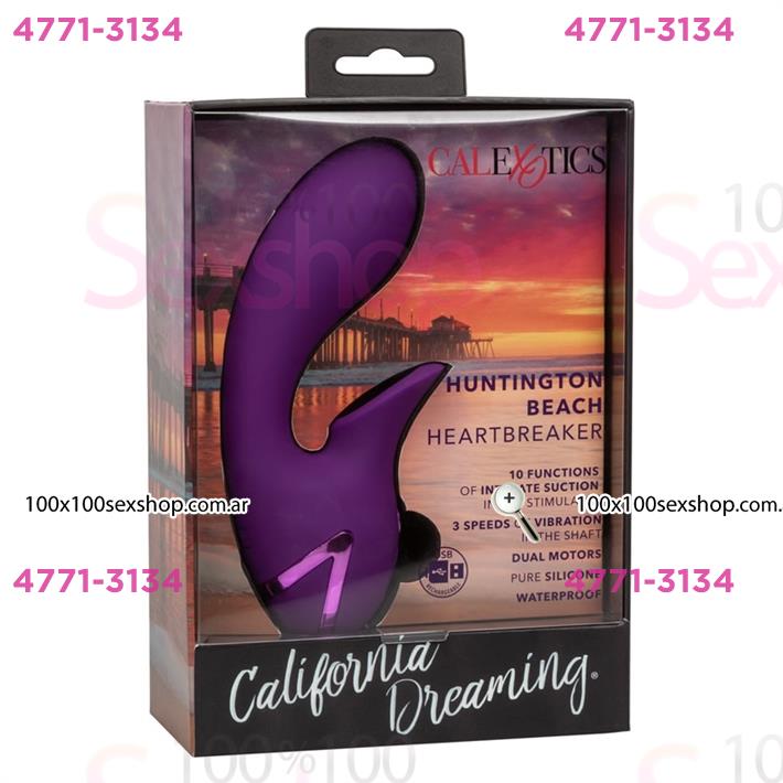 Estimulador con succionador de clitoris y vibrador