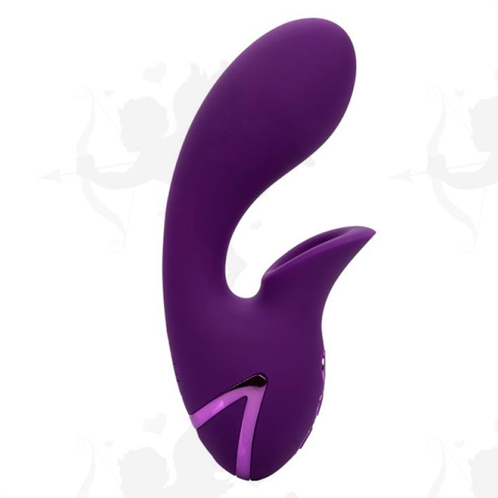 Estimulador con succionador de clitoris y vibrador