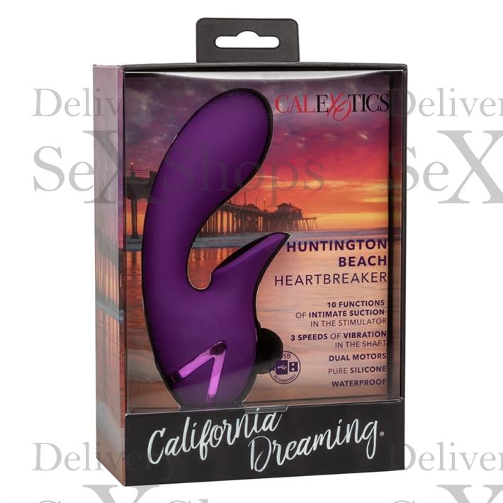 Estimulador con succionador de clitoris y vibrador