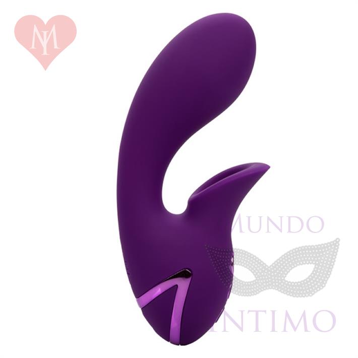 Estimulador con succionador de clitoris y vibrador