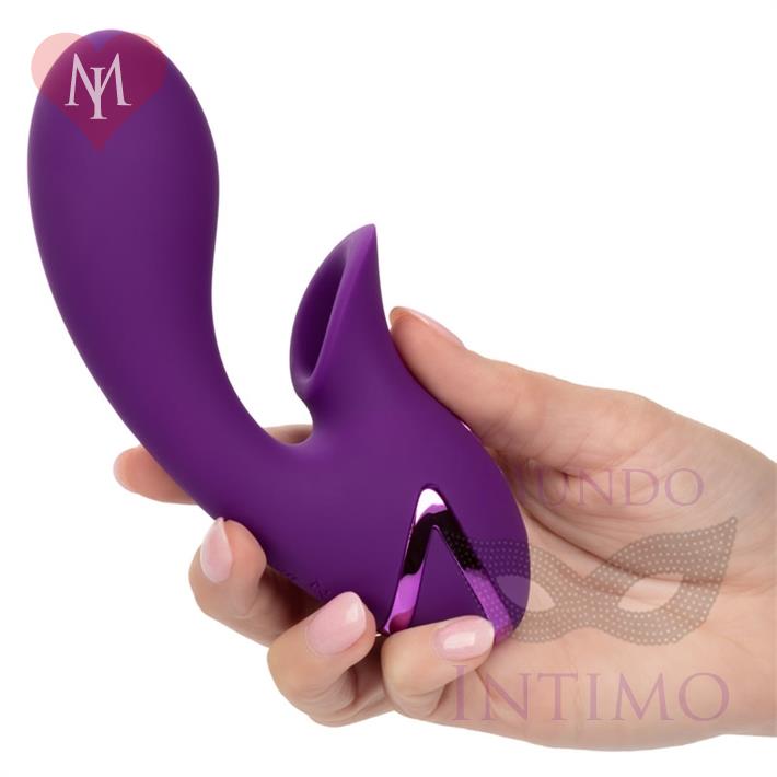 Estimulador con succionador de clitoris y vibrador