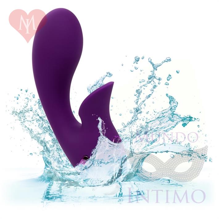 Estimulador con succionador de clitoris y vibrador