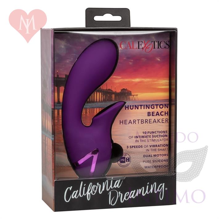 Estimulador con succionador de clitoris y vibrador