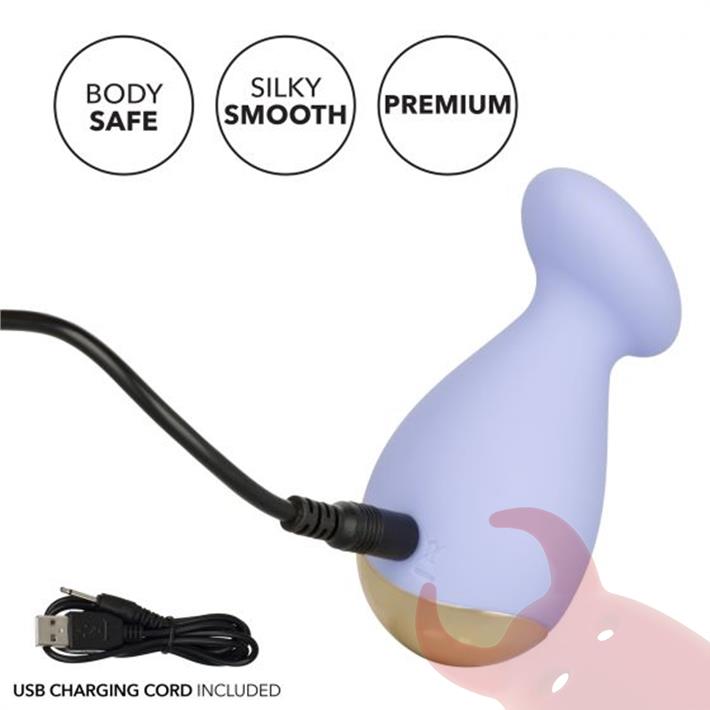 Masajeador vaginal con 10 funciones de vibracion y carga USB
