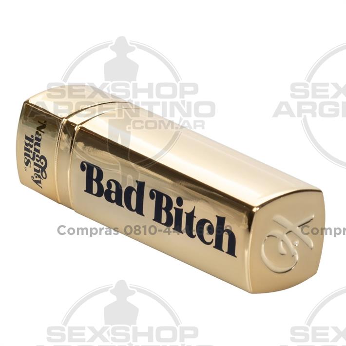 Vibrador lápiz labial Bad Bitch con carga USB