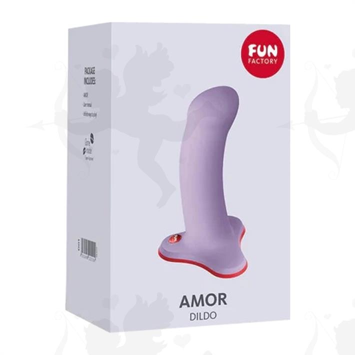 Amor dildo con sopapa ideal para arnes