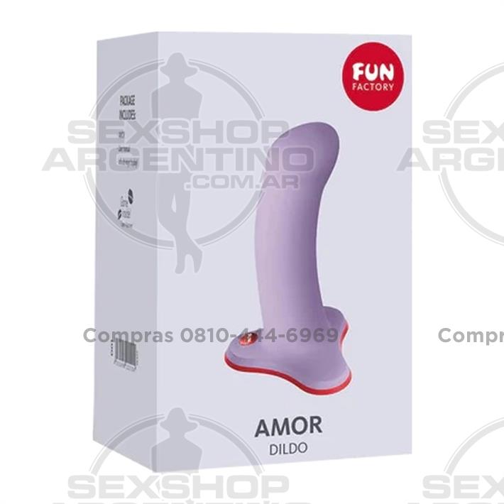 Amor dildo con sopapa ideal para arnes