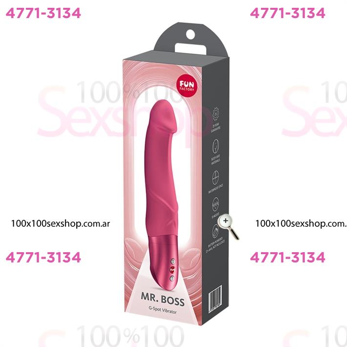 Mr. Boss vibrador punto G