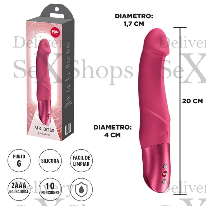  Mr. Boss vibrador punto G 