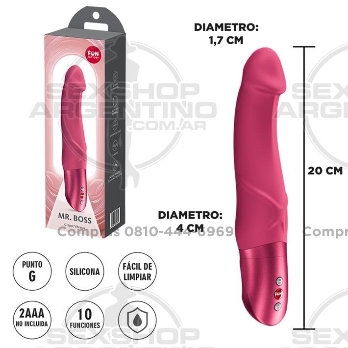 Mr. Boss vibrador punto G