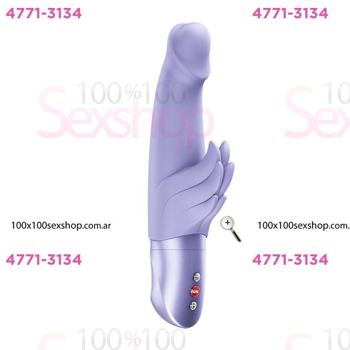 Cód: CA SS-FF-962-01 - Wicked Angel vibrador doblo funcion clitorial y punto G - $ 75000