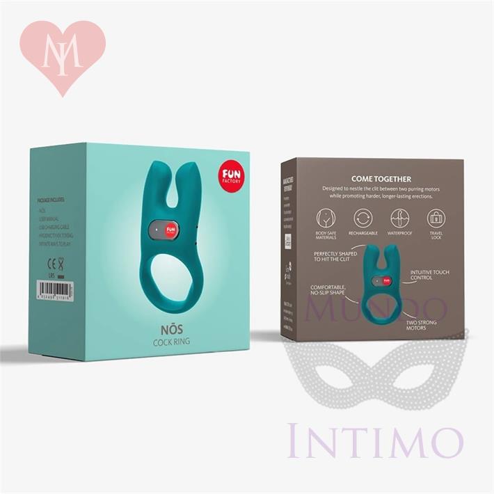 Nos Anillo vibrador para retrasar la eyaculacion con carga USB