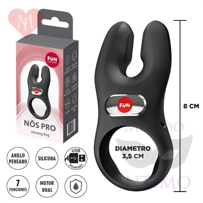  Nos XL Anillo extra grande con vibracion y carga USB 
