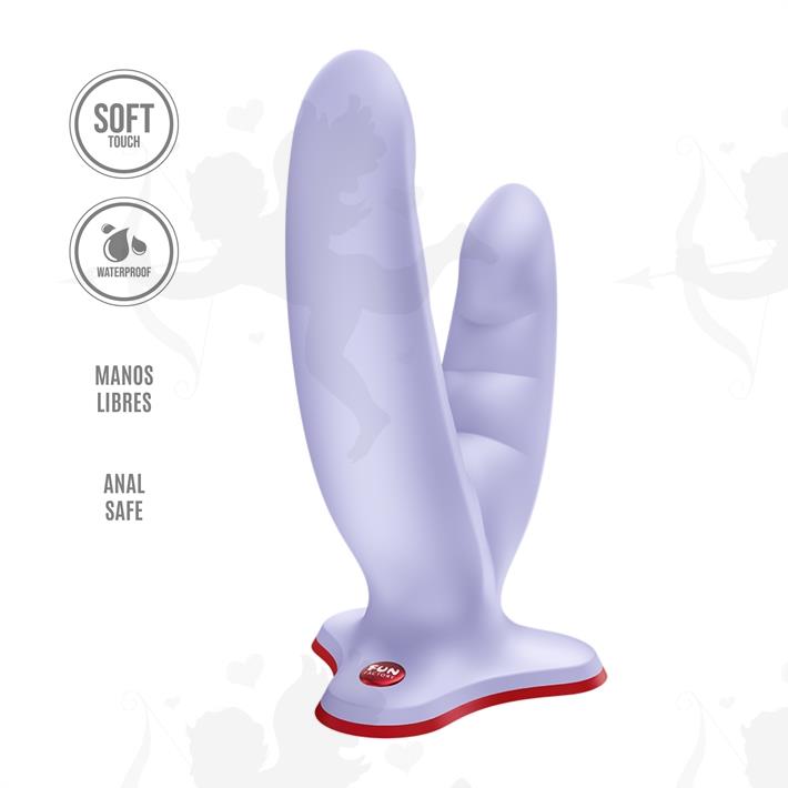 Ryde dildo con sopapa para doble penetracion