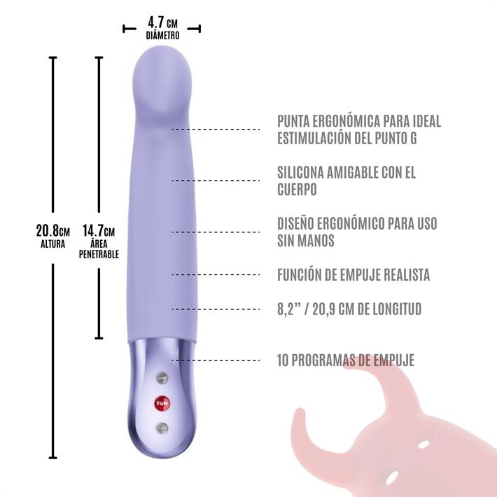 Stronic G vibrador para estimulacion del punto G con carga USB