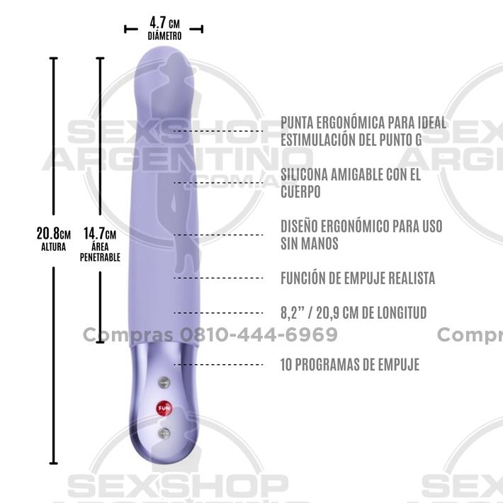 Stronic G vibrador para estimulacion del punto G con carga USB